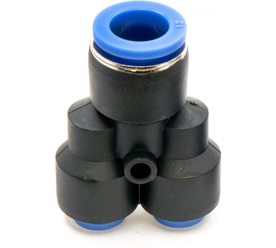 Фитинг пневматический цанговый пластиковый Y-образный переходной HIMPT PW 12-6 5 шт 00-00026789