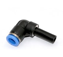 Фитинг пневматический цанговый пластиковый L-образный HIMPT PLJ 8 10 шт 00-00026807