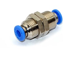 Фитинг пневматический цанговый HIMPT PMM 4 10 шт 00-00026830
