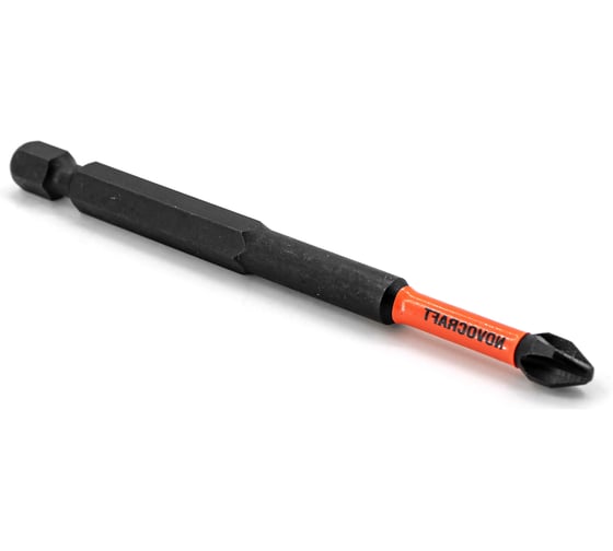 Биты для шуруповерта NOVOCRAFT Карбон-Impact PH 2 x 200, сталь s2, уп. 2 шт SAE123PH2200