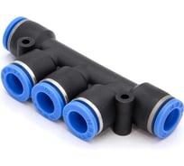 Пневмофитинг цанговый разветвитель HIMPT 5-РК 10 5 шт 00-00026837