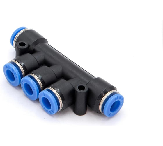 Пневмофитинг цанговый разветвитель HIMPT 5-РК 6 5 шт 00-00026835