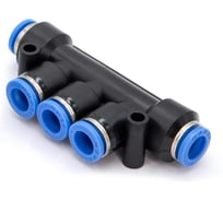 Пневмофитинг цанговый разветвитель HIMPT 5-РК 8 5 шт 00-00026836