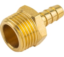 Штуцер пневматический Partner наруж. резьба 1/2- елочка 8мм PA-MH08/05(9238)