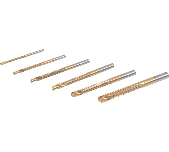 Набор фрезеровальных сверл по дереву Skole 6шт (3-8мм) SH2-6