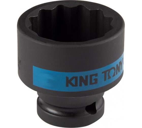 Головка торцевая ударная двенадцатигранная KING TONY 1/2, 36 мм 453036M