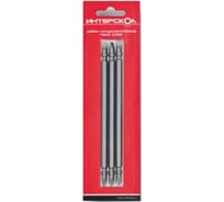 Двухсторонняя отвертка-насадка 3 шт. Интерскол 2045406500120