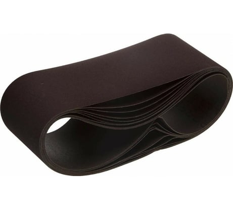 Шлифовальная универсальная лента URAGAN FLEX-MAX бесконечная на тканевой основе, для ЛШМ, P120, 100x610 мм, 10 шт 907-56006-120-10