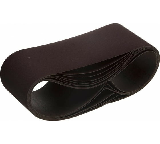 Шлифовальная универсальная лента URAGAN FLEX-MAX бесконечная на тканевой основе, для ЛШМ, P120, 100x610 мм, 10 шт 907-56006-120-10 1