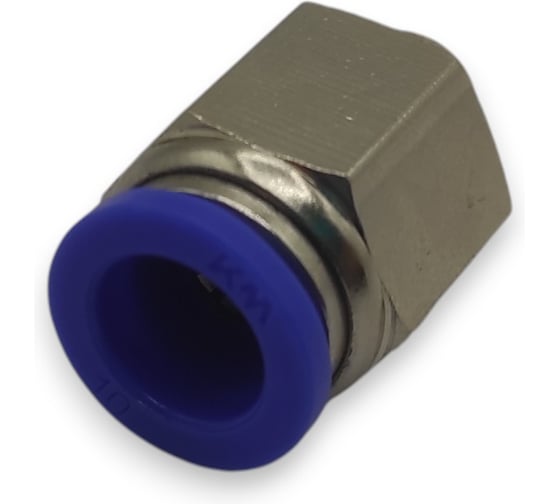 Фитинг цанговый прямой Контактная Механика G1/8, трубка 10мм KZPC10-01G