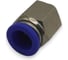 Фитинг цанговый прямой Контактная Механика G1/8, трубка 10мм KZPC10-01G 1