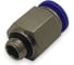 Фитинг цанговый прямой Контактная Механика G1/8, трубка 10мм KZPC10-01G 3
