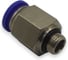 Фитинг цанговый прямой Контактная Механика G1/8, трубка 10мм KZPC10-01G 4