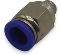 Фитинг цанговый прямой Контактная Механика 1/8, трубка 10мм KZPC10-01P