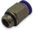 Фитинг цанговый прямой Контактная Механика G1/4, трубка 10мм KZPC10-02G 3