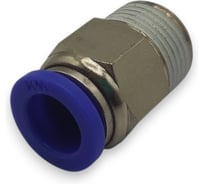 Фитинг цанговый прямой Контактная Механика 3/8, трубка 10мм KZPC10-03P