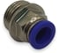 Фитинг цанговый прямой Контактная Механика G1/2, трубка 10мм KZPC10-04G 2