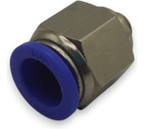 Фитинг Контактная Механика цанговый прямой G1/8, трубка 12мм KZPC12-01G