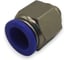 Фитинг Контактная Механика цанговый прямой G1/8, трубка 12мм KZPC12-01G 1