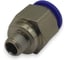 Фитинг Контактная Механика цанговый прямой 1/8, трубка 12мм KZPC12-01P 3