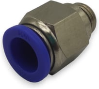 Фитинг Контактная Механика цанговый прямой G1/4, трубка 12мм KZPC12-02G