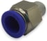 Фитинг Контактная Механика цанговый прямой 1/4, трубка 12мм KZPC12-02P 1