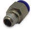 Фитинг Контактная Механика цанговый прямой 1/4, трубка 12мм KZPC12-02P 3