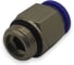 Фитинг Контактная Механика цанговый прямой G3/8, трубка 12мм KZPC12-03G 3