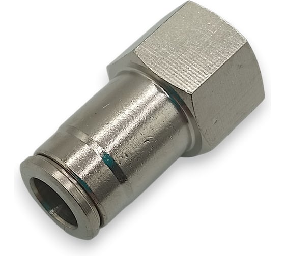 Фитинг Контактная Механика цанговый прямой 1/4, трубка 8мм KEMCF08-02 1