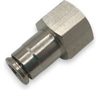 Фитинг Контактная Механика цанговый прямой 3/8, трубка 8мм KEMCF08-03