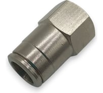 Фитинг Контактная Механика цанговый прямой 1/4, трубка 10мм KEMCF10-02