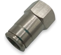 Фитинг Контактная Механика цанговый прямой 1/8, трубка 10мм KEMCF10-01