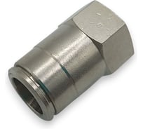 Фитинг Контактная Механика цанговый прямой 1/8, трубка 12мм KEMCF12-01