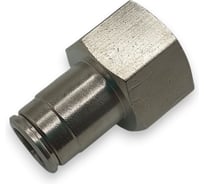 Фитинг Контактная Механика цанговый прямой 1/2, трубка 10мм KEMCF10-04