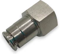 Фитинг Контактная Механика цанговый прямой 1/2, трубка 12мм KEMCF12-04