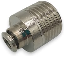 Фитинг Контактная Механика цанговый прямой 1/2, трубка 6мм KEMOC06-04P-A