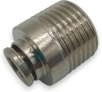 Фитинг Контактная Механика цанговый прямой 1/2, трубка 8мм KEMOC08-04P-A