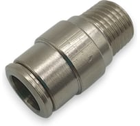 Фитинг Контактная Механика цанговый прямой 1/4, трубка 10мм KEMOC10-02P-A