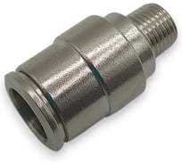 Фитинг Контактная Механика цанговый прямой 1/8, трубка 10мм KEMOC10-01P-A