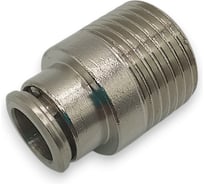 Фитинг Контактная Механика цанговый прямой 1/2, трубка 10мм KEMOC10-04P-A