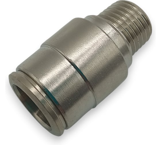 Фитинг Контактная Механика цанговый прямой 1/4, трубка 12мм KEMOC12-02P-A 1