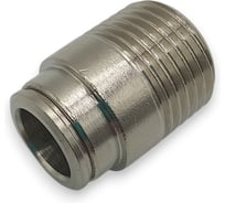 Фитинг Контактная Механика цанговый прямой 1/2, трубка 12мм KEMOC12-04P-A