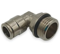 Фитинг Контактная Механика цанговый угловой G1/2, трубка 10мм KEML10-04G-A