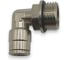 Фитинг Контактная Механика цанговый угловой G1/2, трубка 10мм KEML10-04G-A 5