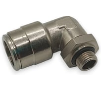 Фитинг Контактная Механика цанговый угловой G1/8, трубка 12мм KEML12-01G-A