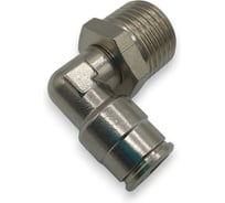 Фитинг Контактная Механика цанговый угловой 1/2, трубка 10мм KEML10-04P-A