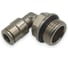 Фитинг Контактная Механика цанговый угловой G3/8, трубка 6мм KEML06-03G-A 1