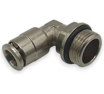 Фитинг Контактная Механика цанговый угловой G3/8, трубка 8мм KEML08-03G-A