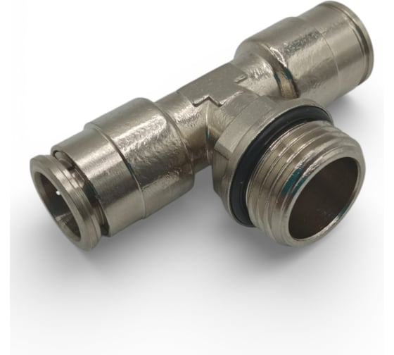 Тройник цанговый Контактная Механика G1/2, трубка 12мм KEMB12-04G-A