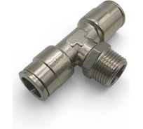 Тройник цанговый Контактная Механика 3/8, трубка 12мм KEMB12-03P-A